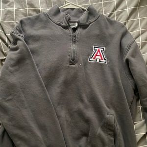 UofA quarter zip up!